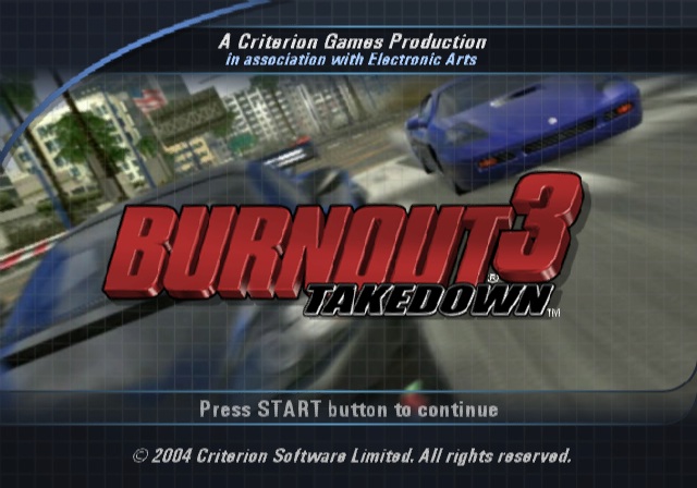 burnout 3 takedown emulator