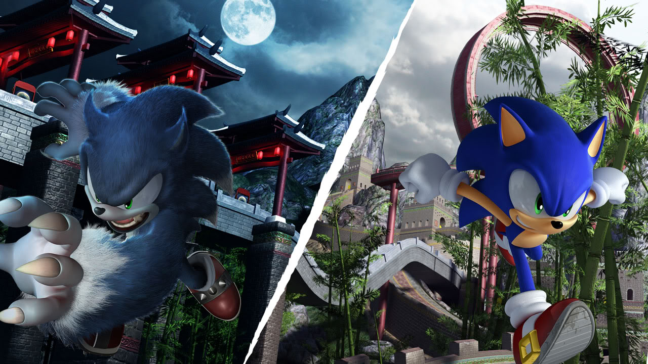 sonic unleashed ps2 screenshots