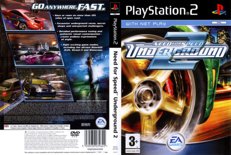 Need for Speed - Underground 2 ROM ISO Download for Sony