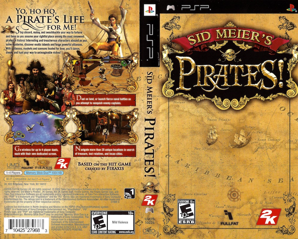 Sid Meier's Pirates! (USA) ISO