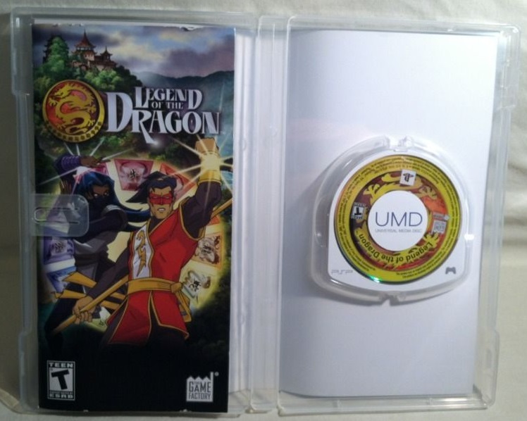 psp game legend of the dragon