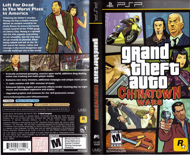 Гта Chinatown Wars На Psp Скачать