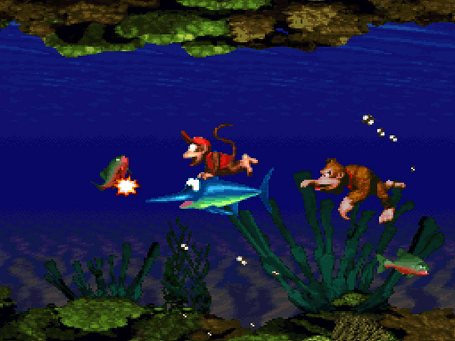 donkey kong country 2 snes rom