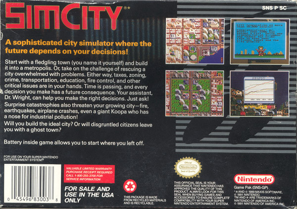 simcity 2000 snes rom