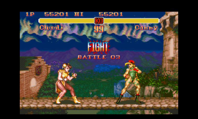 street fighter ii snes versions