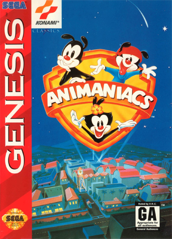 Resultado de imagem para animacs sega genesis