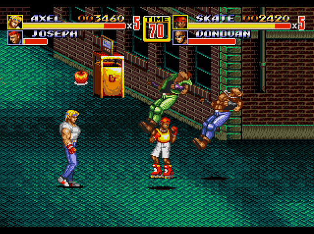 streets of rage 2 rom for snes