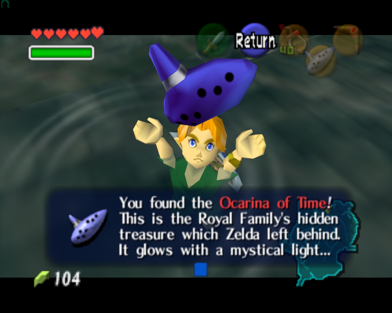 ocarina of time save file project 64 linux