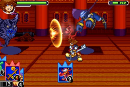 gba roms kingdom hearts chain of memories