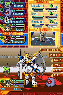 Digimon World DS screenshot 2