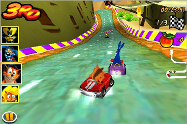 Crash+Bandicoot+Racing+Ps1+Japan Screenshot Thumbnail / Media File 5 ...