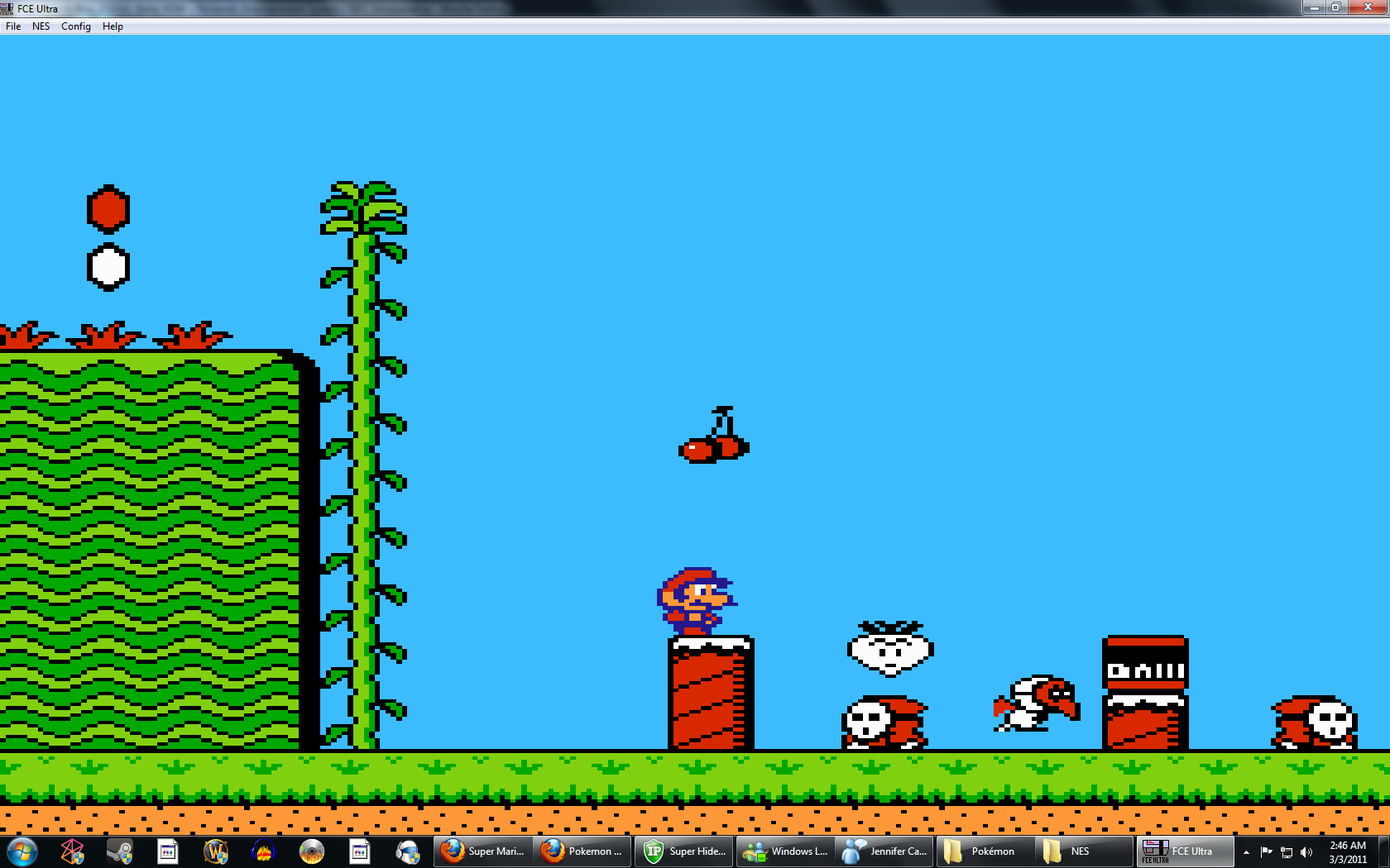 how many worlds are there in super mario bros 2 nes