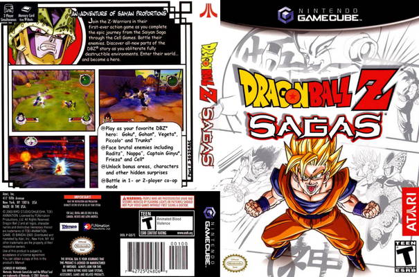 dragon ball z fighting games for gamecube