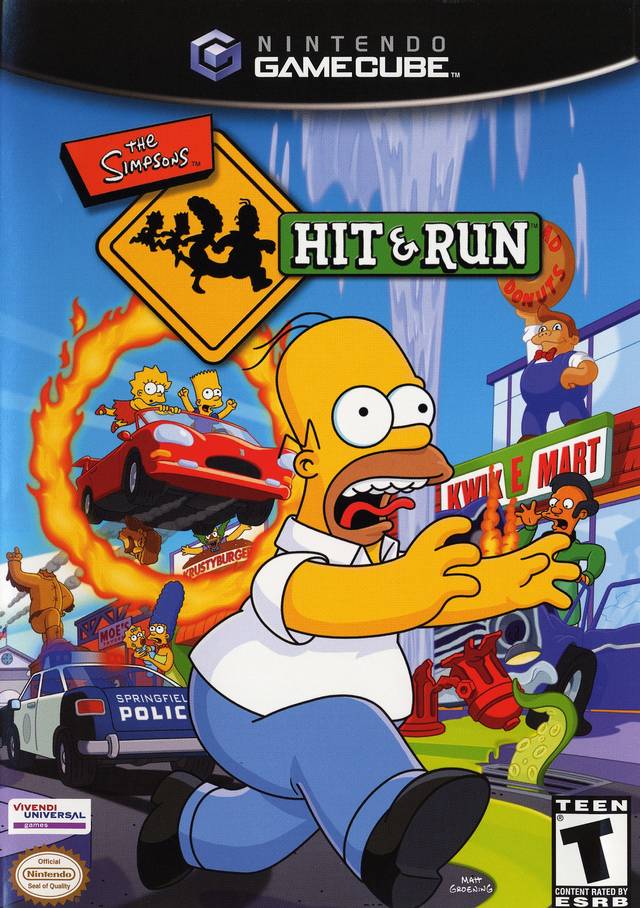 simpsons hit and run psp game