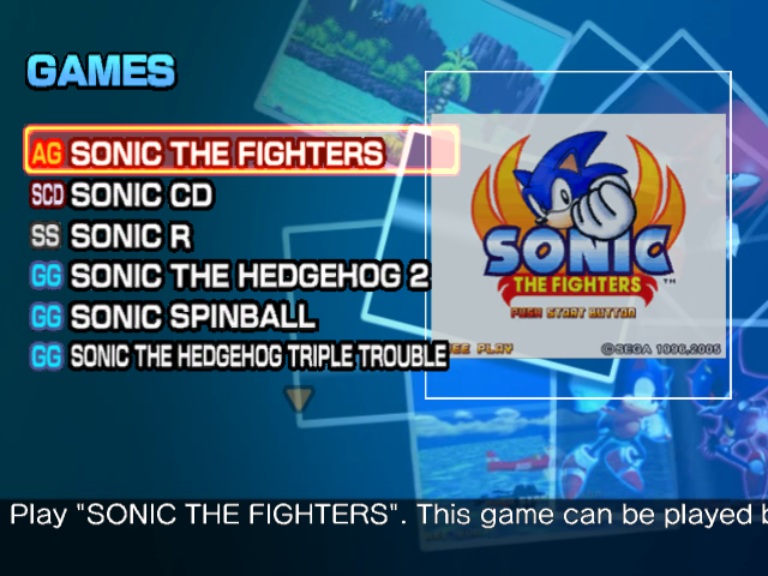 sonic gems collection game id
