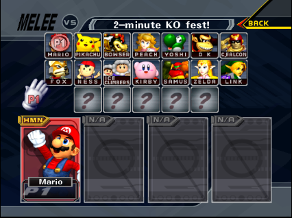 super smash bros melee iso not working
