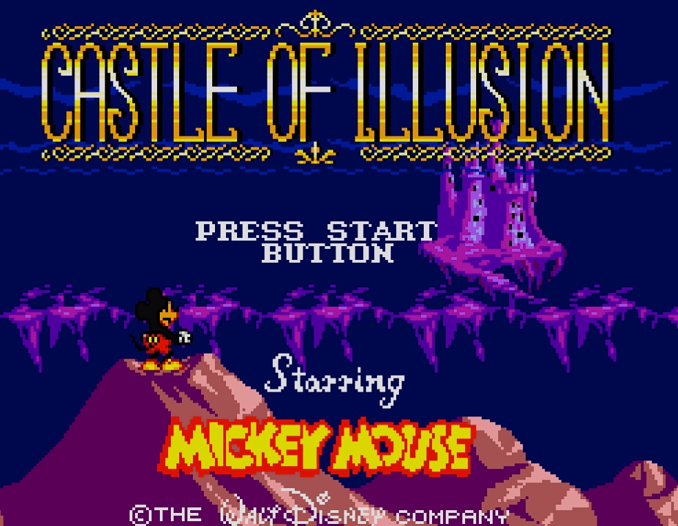 castle of illusions mickey mouse