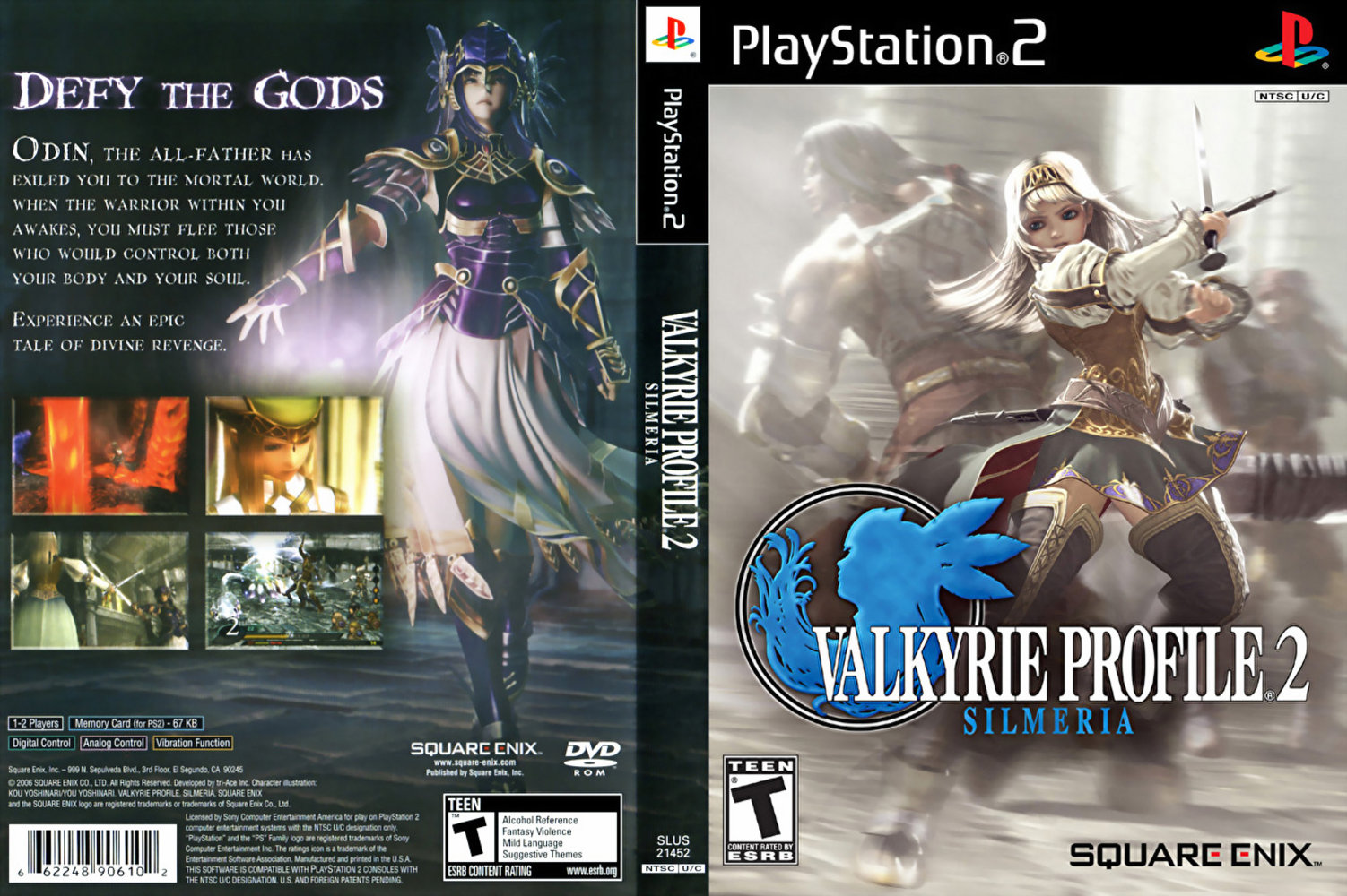Valkyrie Profile 2 Silmeria (USA) ISO