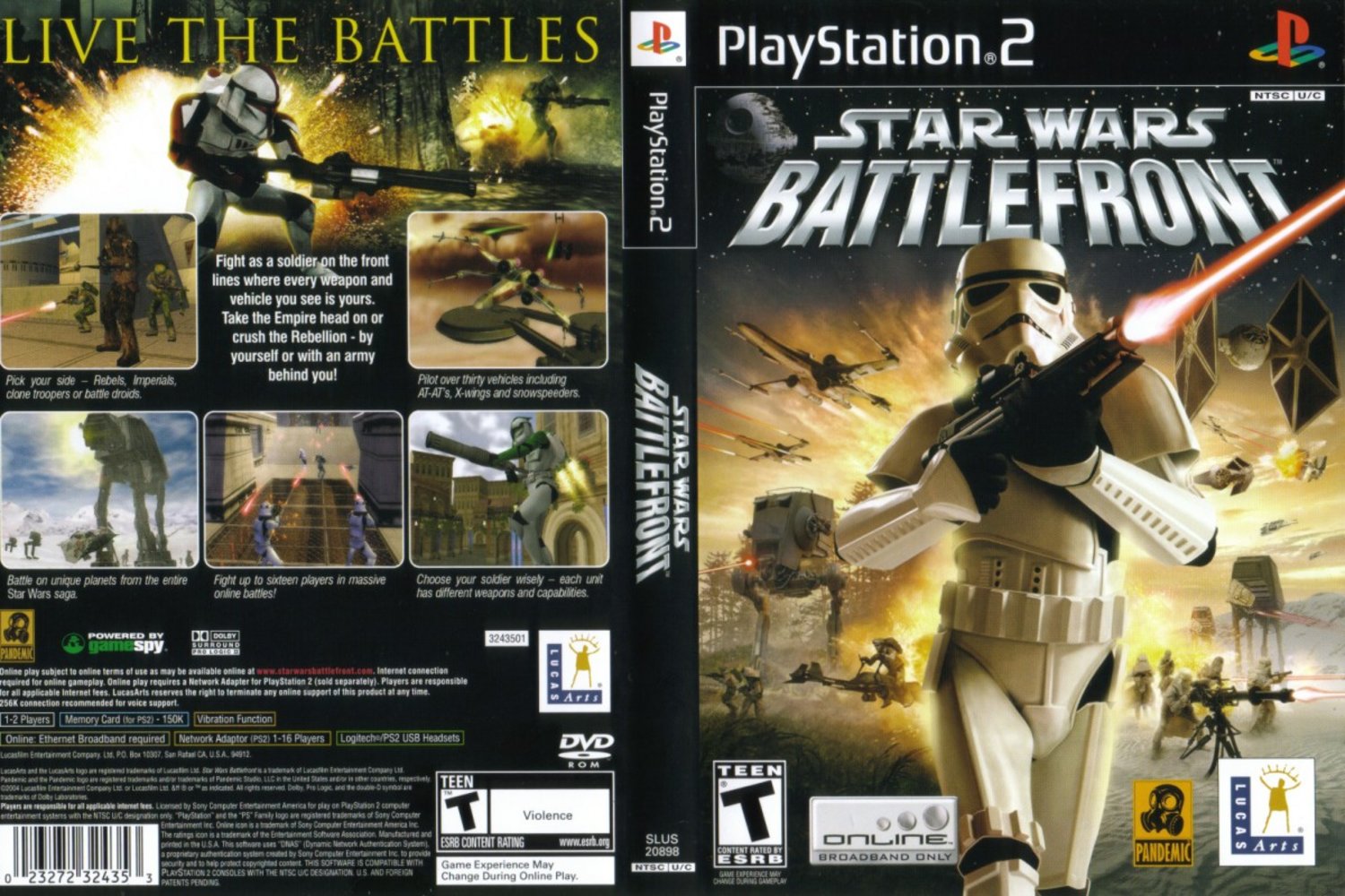 Star Wars Battlefront 1 Ps2 Iso Download