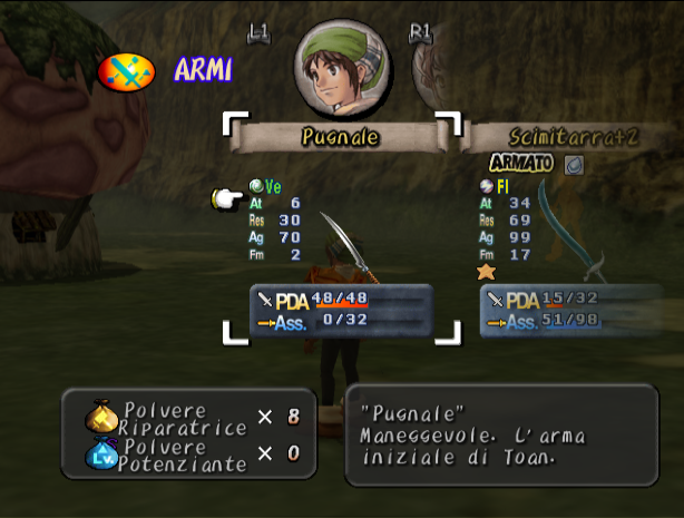 Screenshot Thumbnail / Media File 3 for Dark Cloud (Europe) (En,Fr