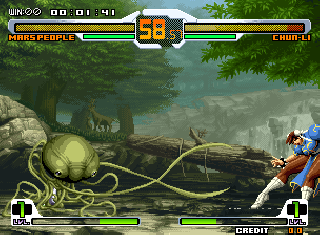 Screenshot Thumbnail / Media File 1 for SNK vs. CAPCOM SVC CHAOS Super Plus (bootleg)
