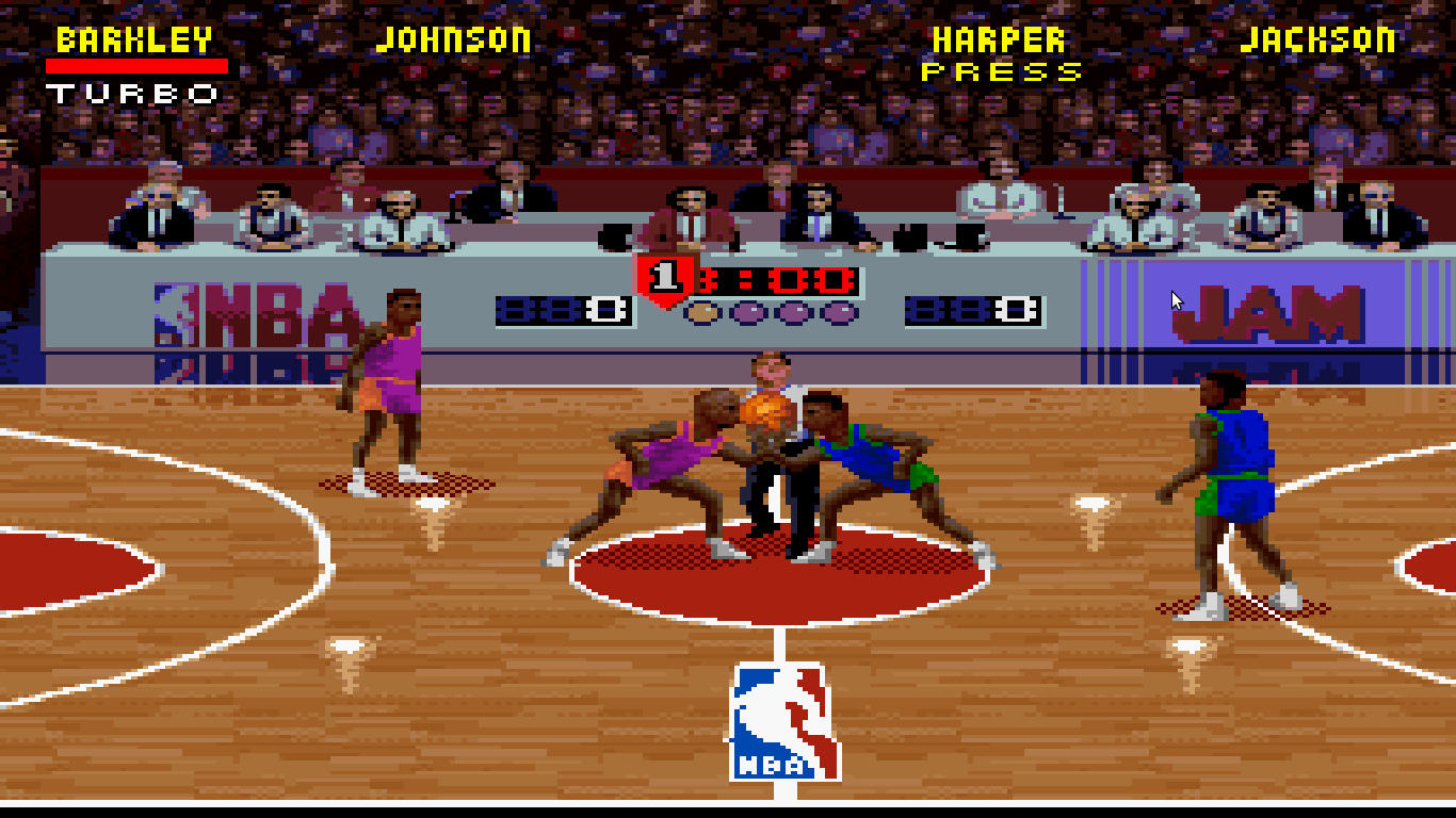 Screenshot Thumbnail / Media File 2 for NBA Jam (USA)