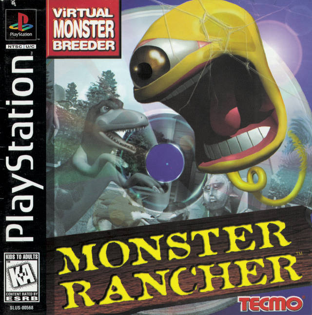 playstation monster rancher