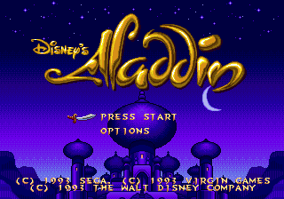 Screenshot Thumbnail / Media File 1 for Aladdin (USA)