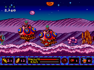 Screenshot Thumbnail / Media File 1 for Toe Jam & Earl in Panic on Funkotron (USA)