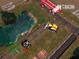 Screenshot Thumbnail / Media File 1 for Blast Corps (Europe) (En,De)