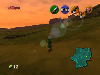 Screenshot Thumbnail / Media File 1 for Legend of Zelda, The - Ocarina of Time (USA)