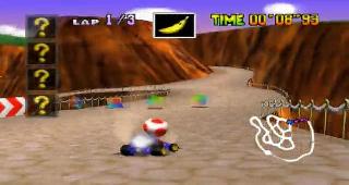 Screenshot Thumbnail / Media File 1 for Mario Kart 64 (USA)