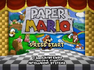 Screenshot Thumbnail / Media File 1 for Paper Mario (USA)