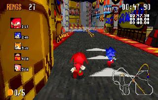 Screenshot Thumbnail / Media File 1 for Sonic R (U)