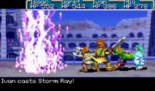 Screenshot Thumbnail / Media File 1 for Golden Sun (U)(Mode7)