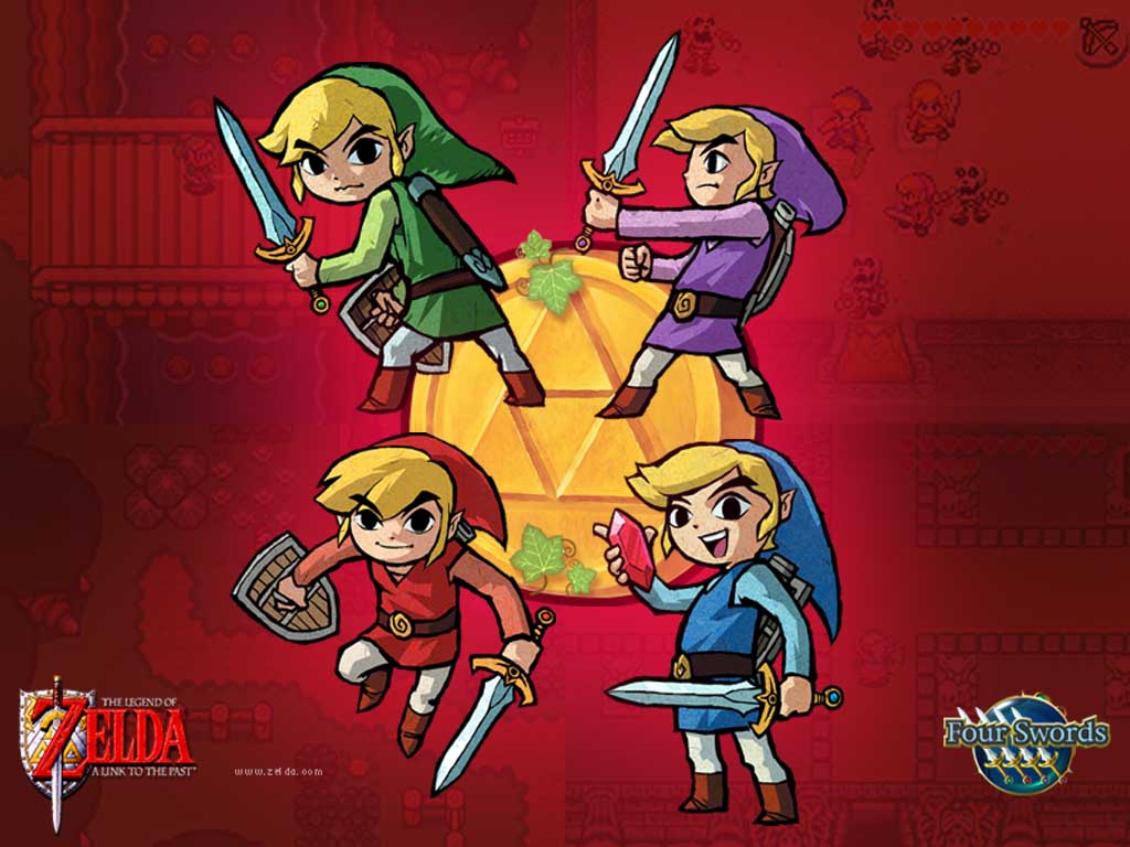 GBA Legend Of Zelda A Link To Past Four Swords ROM Downloads