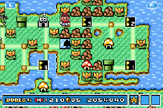 Screenshot Thumbnail / Media File 1 for Super Mario Advance 4 - Super Mario Bros 3 (U)(Independent)