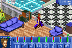 the sims bustin out gba rom