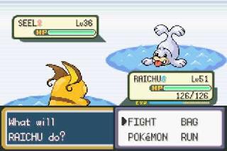Screenshot Thumbnail / Media File 1 for Pokemon Fire Red (U)(Squirrels)