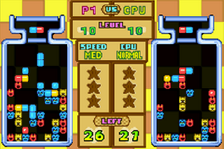 Screenshot Thumbnail / Media File 1 for Dr. Mario & Puzzle League (E)(Rising Sun)