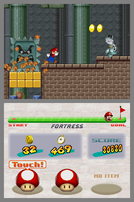 Screenshot Thumbnail / Media File 7 for New Super Mario Bros. (U)(