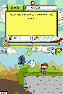 Screenshot Thumbnail / Media File 1 for Super Scribblenauts (USA) (256Mbit)