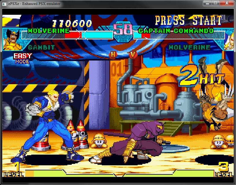 Name:Marvel vs Capcom Clash of Super Heroes Developer: Capcom Genre: Fighting Platform:PS One/PSX Size: 34MB Download: Marvel Vs Capcom.rar