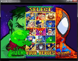 Screenshot Thumbnail / Media File 1 for Marvel vs. Capcom - Clash of Super Heroes (E)