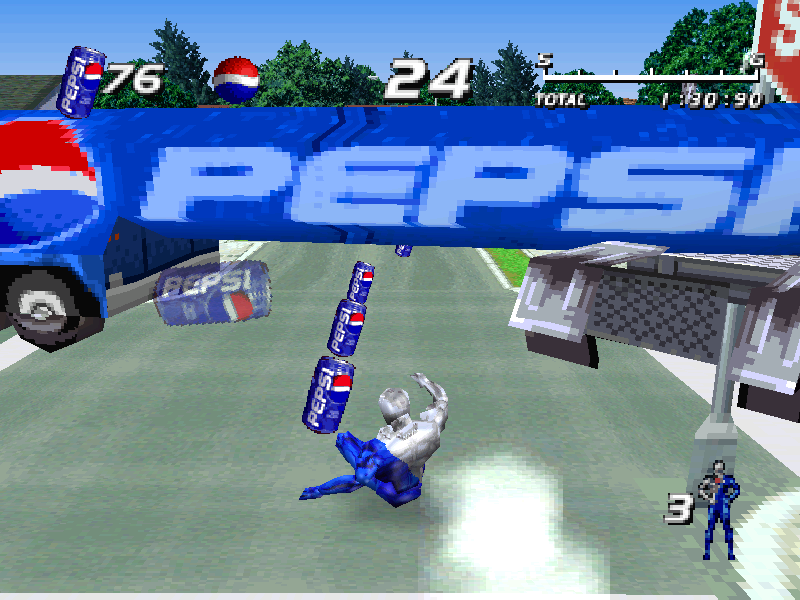  لعبة Pepsi man  