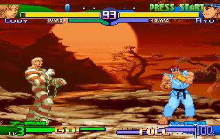 Screenshot Thumbnail / Media File 1 for Street Fighter Zero 3 (J)