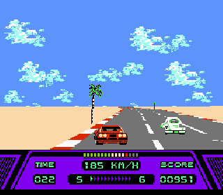 Screenshot Thumbnail / Media File 1 for Rad Racer (USA)