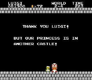 Screenshot Thumbnail / Media File 1 for Super Mario Bros. (Japan, USA)