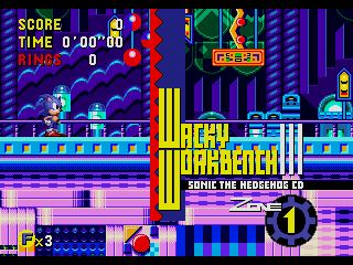 Screenshot Thumbnail / Media File 1 for Sonic CD (Europe)