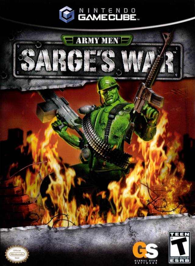 Screenshot Thumbnail / Media File 2 for Army Men Sarges War-USA-GAMECUBE-